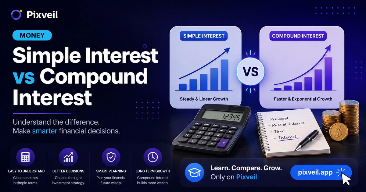 Simple Interest vs Compound Interest